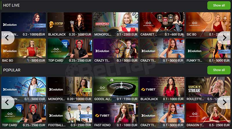 Betlabel Casino – Testbericht Screenshot